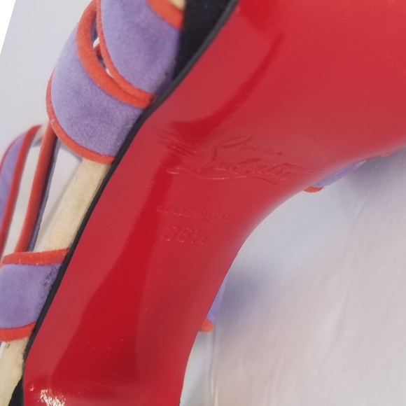Christian Louboutin | Staratata Suede Sandals - Picture 5 of 8